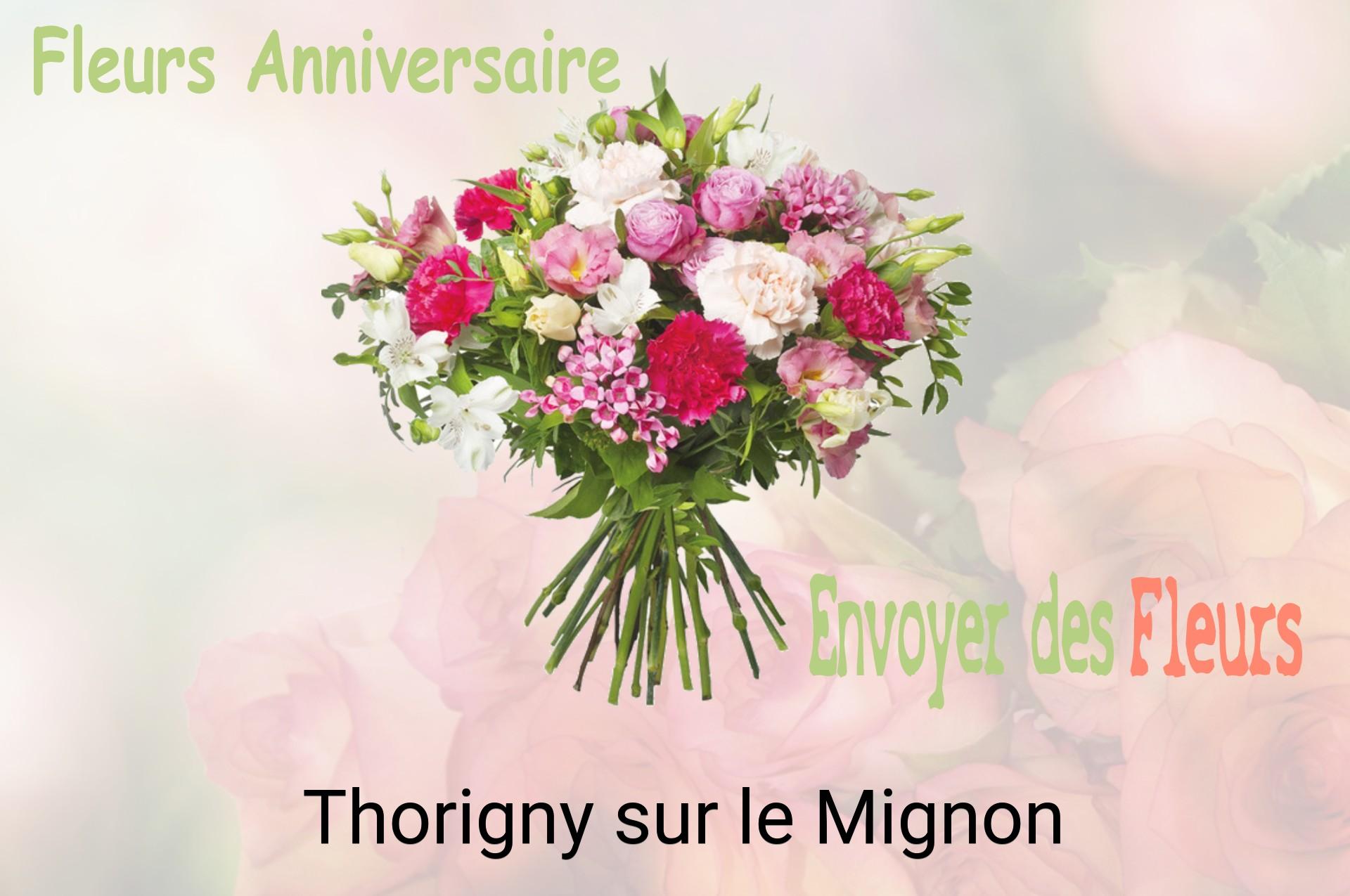 Bouquet de fleurs d’anniversaire livré à Thorigny-sur-le-Mignon